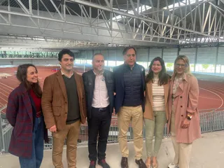 Carlos García Carbayo junto a otros miembros del PP de Salamanca | FOTO SERGIO VILLARDÓN