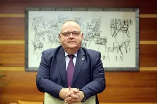 Consejero de Sanidad de la Junta de Castilla y León, Alejandro Vázquez. Foto Rubén Cacho | ICAL