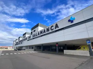 Imágenes de archivo del Hospital de Salamanca