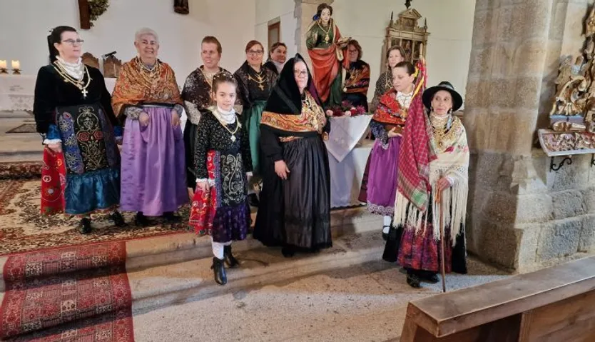 La fiesta de las Águedas en Miranda del Castañar