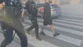 Imagen de la detención del varón en el barrio del Carmen