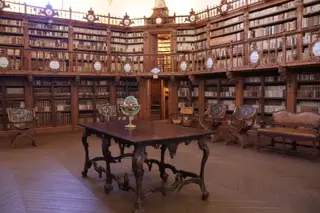 Reportaje en la Biblioteca General Histórica