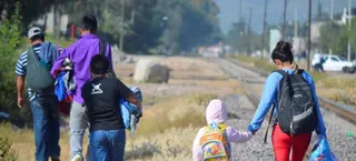 Niños migrantes. Foto EP