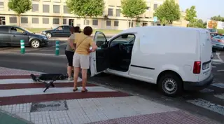 Imagen del accidente