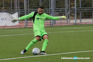 Chuchi, en un partido en el Municipal Vicente del Bosque.