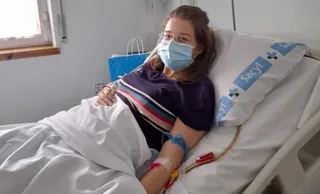 María, la salmantina donante de médula.