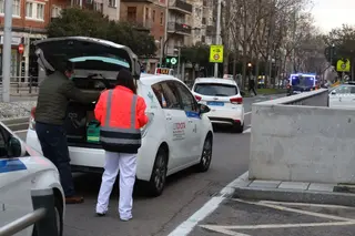 Reparto de las primeras dosis de la vacuna por la tarde