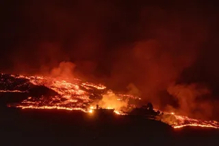 La nueva colada de lava del volcán de cumbre vieja. EP