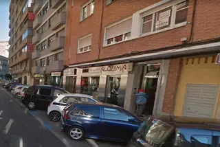 Imagen de la calle Valverde de Palencia.