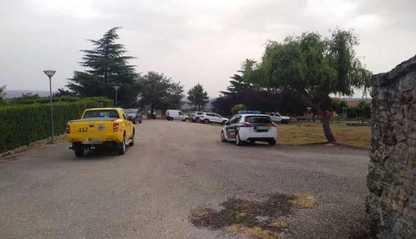 Efectivos de la Guardia Civil, de Protección Civil y del 112, en la residencia Cielo de Las Arribes, en Masueco | Salamanca 24 Horas