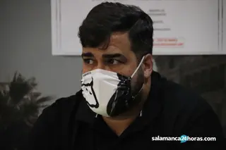 Sandoval, presidente de Unionistas / FOTO SALAMANCA24HORAS.COM