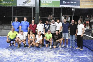 II Torneo de Pádel de Ciudad Rodrigo. Fotos Ayuntamiento de Ciudad Rodrigo