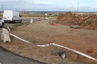 Visita de las obras del nuevo corredor verde y carril bici entre Salamanca y Villamayor