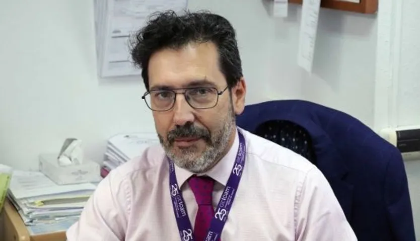 César Rodríguez, oncólogo especializado en cáncer de mama del Hospital de Salamanca