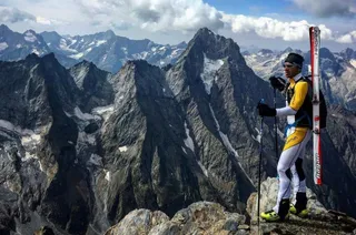 El bejarano Manuel Sánchez Capitán, en la selección regional de esquí de montaña