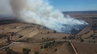 Incendio Fuentealiente. imagen de naturalezacyl