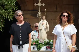 Masueco misa y procesión en honor a San Bernardo | Andrea Mateos