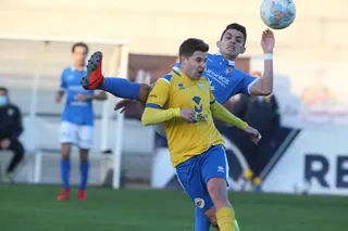 Nacho Sánchez, ante el Villaralbo.