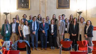 Visita de representantes de universidades americanas a la USAL 