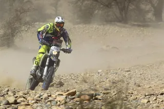 Santolino gana cuatro puestos en la general en el Rally de Marruecos