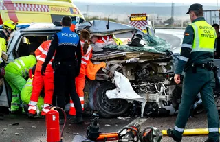 Varios heridos graves en un accidente en la A-62, en Ciudad Rodrigo | Vicente / ICAL