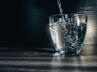 Vaso de agua, imagen de archivo. EP