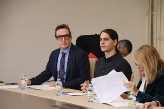 El rector inaugura la jornada ‘La nueva economía del Español’. CIE-USAL