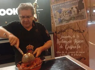 El stand de Guijuelo, uno de los más visitados de Fitur