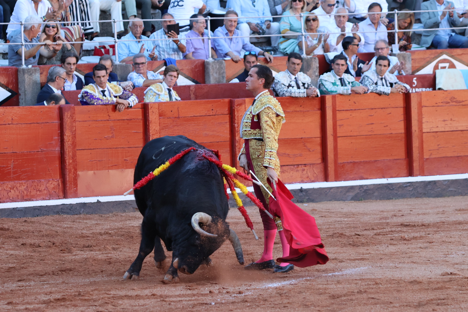Daniel Luque en la corrida de Montalvo en Salamanca | Andrea Mateos