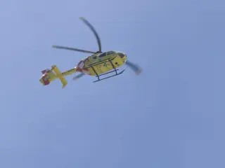 Un motorista queda inconsciente tras salirse de la vía en Aldeanueva de la Sierra