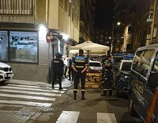 Redada antidroga, calle Pinzones.