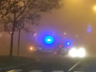 Accidente en la avenida de Salamanca