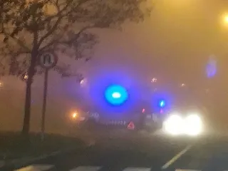 Accidente en la avenida de Salamanca