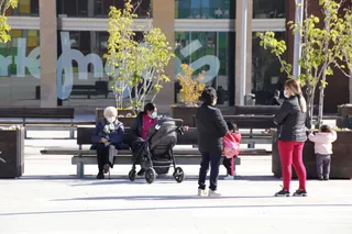 Gente en Plaza de la Concordia