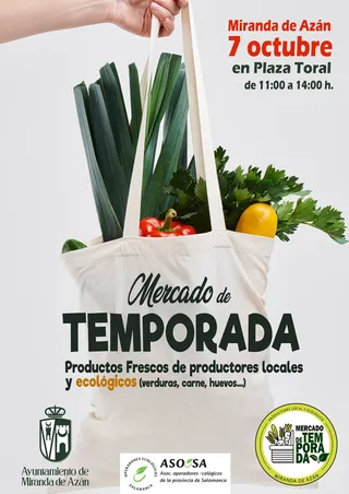 Mercado temporada Miranda de Azán