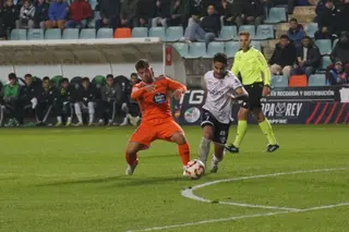 Salamanca CF UDS - RC Celta de Vigo en el partido de Copa del Rey de 2024