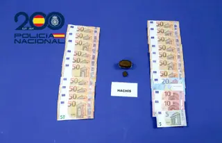 La Policía Nacional de Salamanca sorprende a un varón con más de 25 gramos de hachís