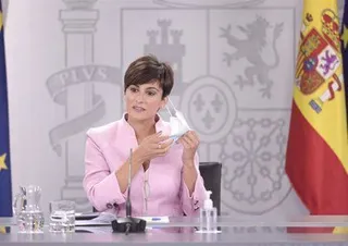 Ministra de Política Territorial y portavoz del Ejecutivo, Isabel Rodríguez. FOTO EP