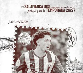 Fichaje Jon Ander. Salamanca CF UDS