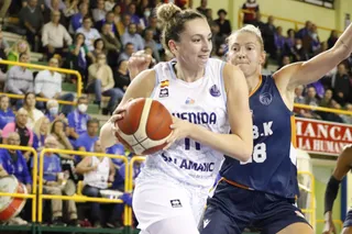 Crvendakic fue la MVP ante Cukurova | FOTO SALAMANCA24HORAS.COM