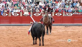Diego Ventura en La Glorieta en el año 2024 | Salamanca24horas