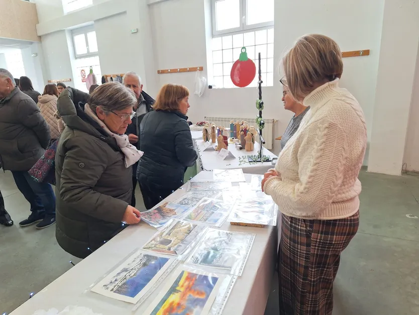 Mercadillo solidario de Navidad en Villoria con productos artesanales