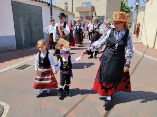 Doñinos de Salamanca, procesión Santo Domingo de Guzmán 2022