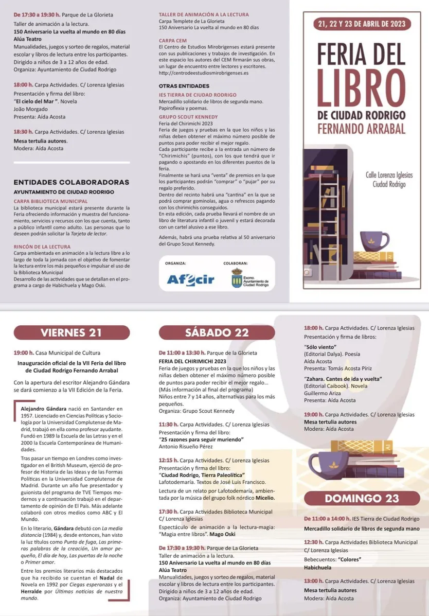 Feria del Libro Ciudad Rodrigo