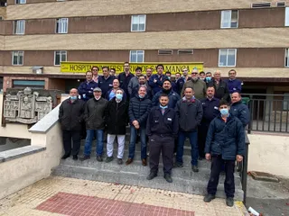 Equipo Servicio de Ingeniería del Hospital Clínico de Salamanca