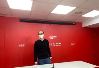Serrada este lunes durante su comparecencia.