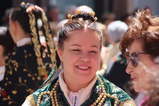 Misa, procesión y ofrenda Floral en Guijuelo