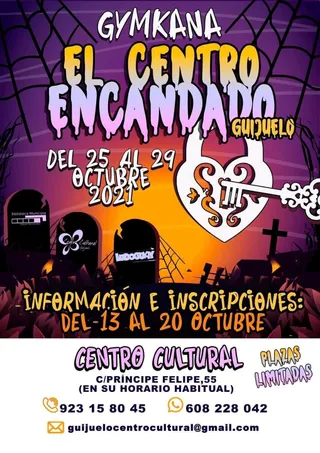 Gymkana familiar Halloween.