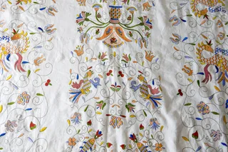 El tradicional Bordado Serrano