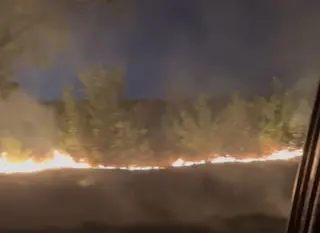 Incendio en Fresno Alhándiga